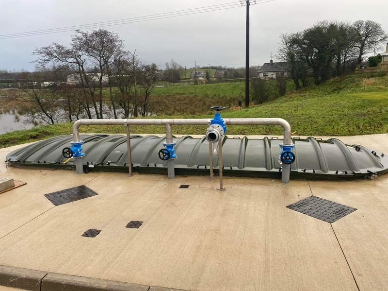 External process pipework installation completed by Liberty Water